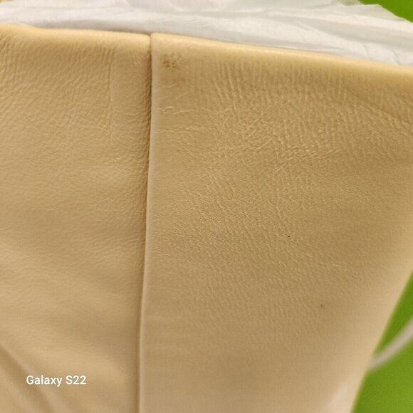 Sam Edelman Ella Pointed Toe Bootie Eggshell. Leather. NIB.  US 7.5 - Picture 11 of 11